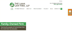 Desktop Screenshot of lamalaw.com